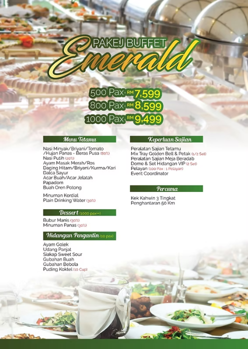 Emerald Buffet Package